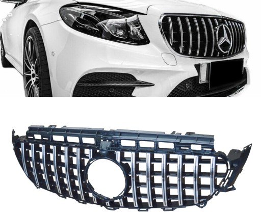 GRILL ATRAPA MERCEDES E-KL W213 W238 PANAMERICANA - 10