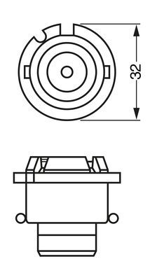 ŻARÓWKA 1 987 302 904 BOSCH ALFA ROMEO AUDI 147 A3 - 3