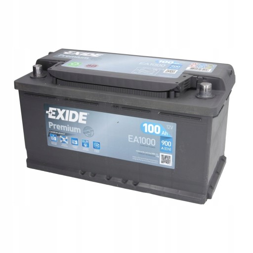 Akumulator EXIDE PREMIUM 100Ah 900A P+ - 1