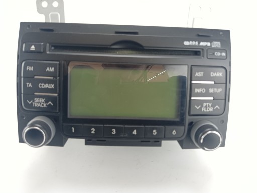 Заводське радіо CD MP3 HYUNDAI I30 та FD (2007-2010) 96160-2L200 - 1