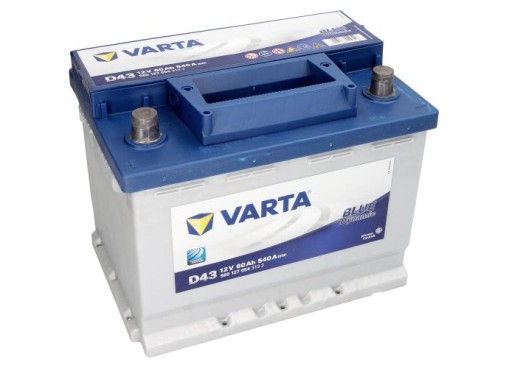 Акумулятор Varta 12V 60ah 540a Blue Dynamic - 1