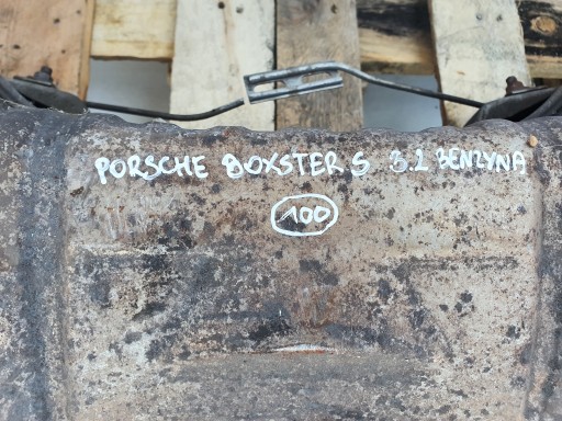 Porsche Boxster 2.5 3.2 S 986 задній глушник - 3