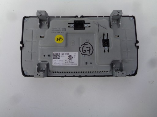 VW GOLF 7 TOURAN 5TA LCD NAVI ЕКРАН 5G6919606 - 3