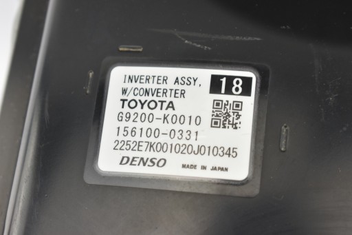 Инвертор инвертор G9200-K0010 TOYOTA Yaris IV 1.5 H - 6