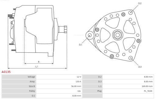 Alternator AS-PL A0135 - 5