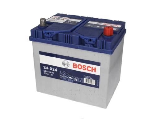Akumulator BOSCH 12V 60Ah/540A S4 (P+ 1) 232x173x2 - 16