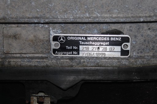 MERCEDES CLS W218 3.0 CDI автоматична коробка передач - 4