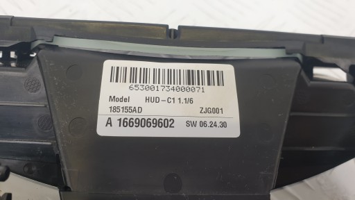 HEAD UP HUD дисплей Mercedes GLE W166 - 6