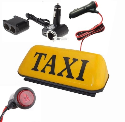 Лампа півень світло таксі Uber Болт Led USB роз'єм - 16