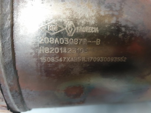 Filtr DPF RENAULT 1.6 DCI 57 tys. km ORYGINALNY - 4