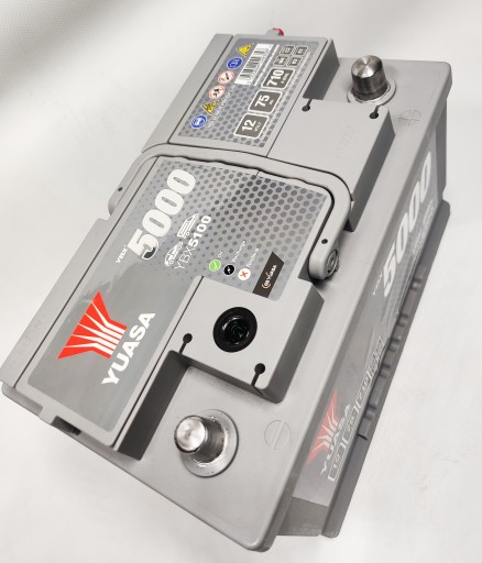Akumulator Yuasa YBX 5100 12V 75Ah 710A P+ - 4