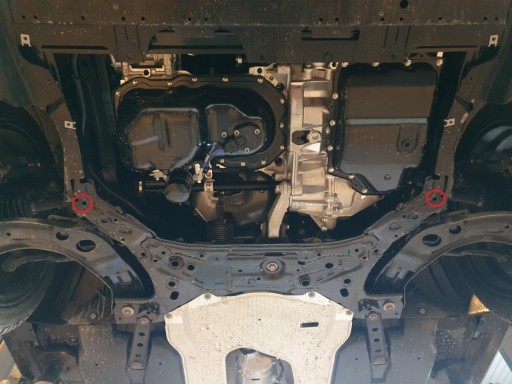 Metalowa osłona pod silnik Mazda 3 (2019-2023) - 2
