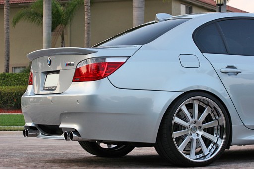 BMW 5 E60 спойлер Волан спойлер грунтовка качество !!! - 1