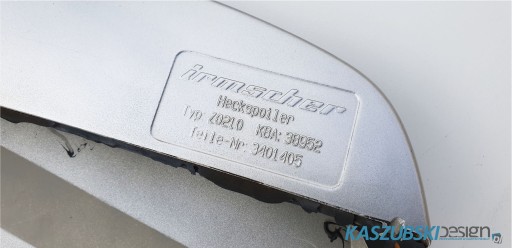 Opel Vectra C універсал спойлер задніх дверей Irmscher - 16