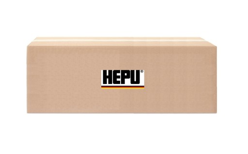Водяний насос + комплект приводного ременя HEPU PK10894 - 1