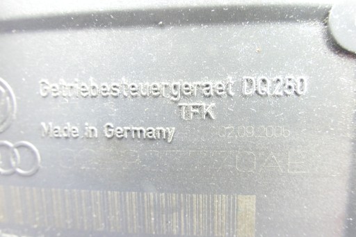 Блок управління коробкою передач DSG JPZ DQ250 02E927770AE - 7