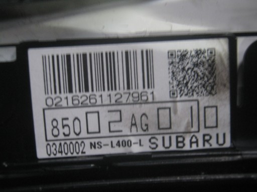 Європа Subaru Legacy IV лічильник 2,0 D 08 r - 2