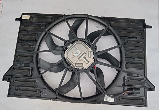 Корпус вентилятора + вентилятор радіатора OE Audi A4 B9 A5 A7 A6 C8 A8 Q4 Q7 - 1