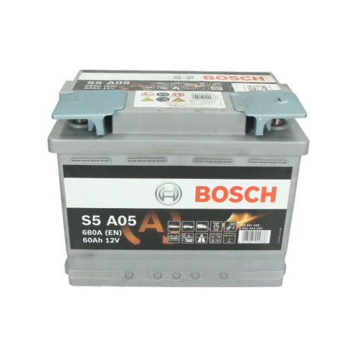 Акумулятор BOSCH AGM 60Ah 680a p+ - 9