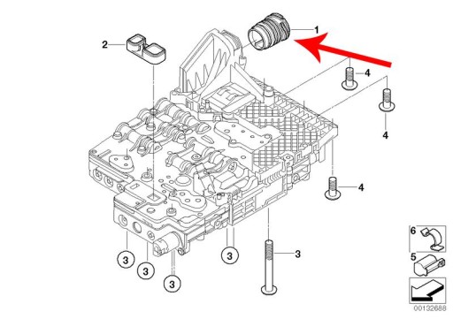 Kamoka фільтр + масло 6HP 10L BMW 5 E60 E61 6 E63 E64 - 6