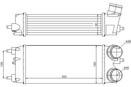 Інтеркулер FORD B-MAX 1.5 TDCi (JK) - 2