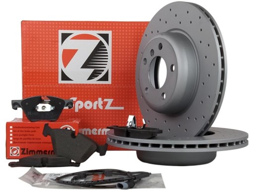 ZIMMERMANN SPORT TARCZE+KLOCKI PRZÓD BMW 5 F10 F11 - 2