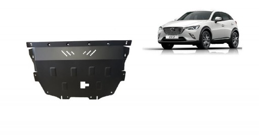 Metalowa osłona pod silnik Mazda CX3 (2015-2023) - 1