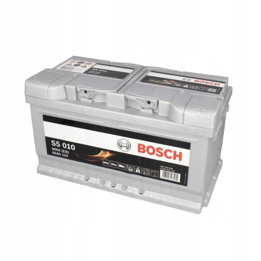 Акумулятор BOSCH S5 85ah 800A p+ - 1