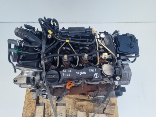 Двигун Citroen Berlingo II 1.6 HDI 9H02 10jbbu 9HX - 2