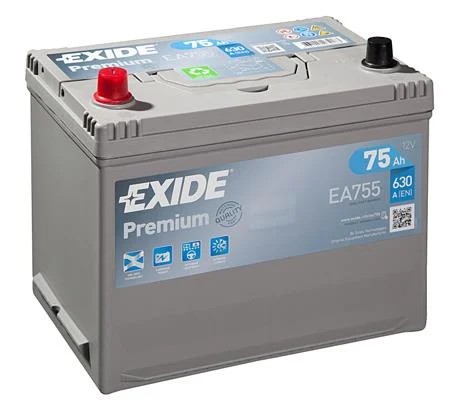 Аккумулятор Exide Premium 12V 75ah 630A (EN) L+ - 1