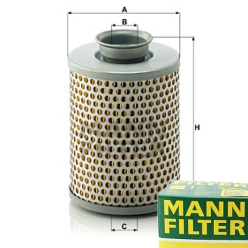 Масляний фільтр MANN-FILTER для ASTRA HD 9 - 1