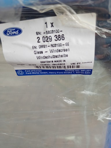 ЛОБОВЕ СКЛО FORD FOCUS 3 SENSOR GLASS ОРИГІНАЛ - 7