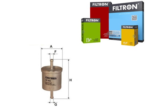 Filtron PP 903 паливний фільтр - 3