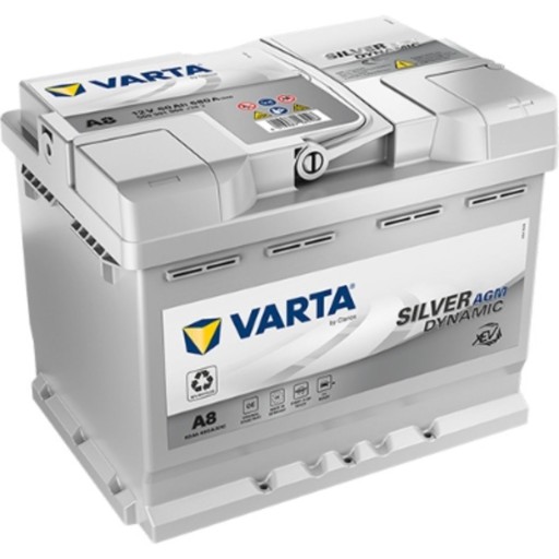 Батарея Varta Start & Stop AGM 60 Ah 680 A P+ - 4