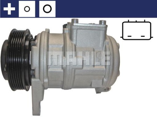 KOMPRESOR SPRĘŻARKA KLIMATYZACJI ACP 834 000S - 6