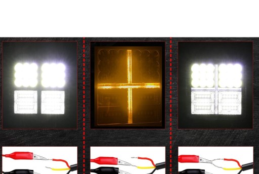 Світлодіодна панель галогенна робоча лампа 177w 12-24V CRE 2X - 8