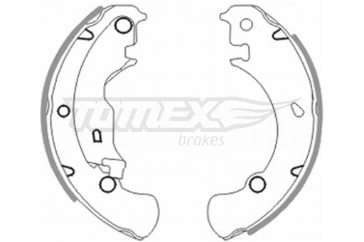 TOMEX ГАЛЬМІВНІ КОЛОДКИ FIAT BRAVA 95-01 - 2