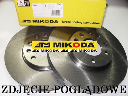 Диски MIKODA 1154 KIA PRO CEED JD 13R-задні 262 мм - 3