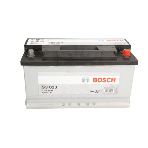 Akumulator BOSCH S3 90Ah 720A P+ - 9