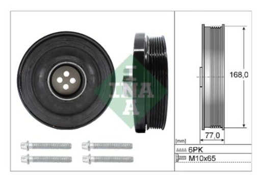 Шків BMW BMW 3 (E90) 320 DINA 544013020 BMW - 3