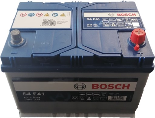 Аккумулятор BOSCH S4 72AH 760A 72AH EFB START-STOP - 1