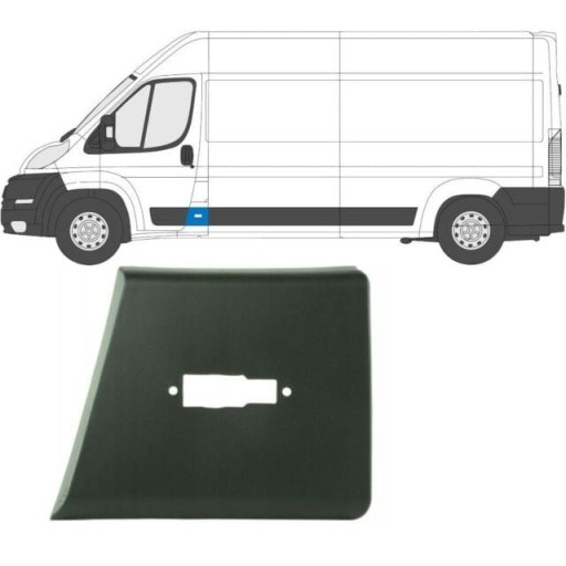 Бічна накладка Ducato Boxer Jumper 2006-23 - 3