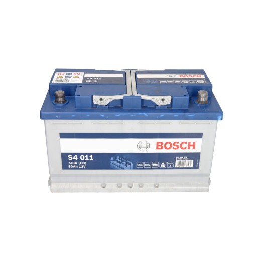 Akumulator BOSCH 12V 80Ah/740A S4 (P+ 1) 315x175x1 - 10