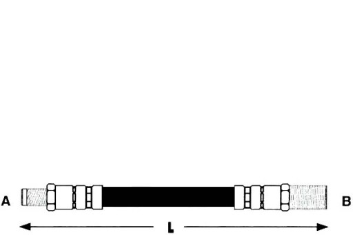 ГАЛЬМІВНИЙ ШЛАНГ LPR 93809503 TA6024 BH770140 517 - 2