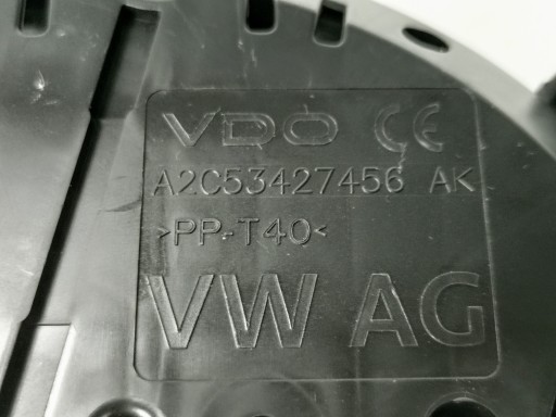 VW GOLF VII LICZNIK ZEGARY 5G6920970B - 8