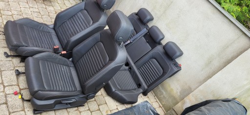 VW PASSAT B8 LIFT кожаные сиденья диван ERGOCOMFORT - 3