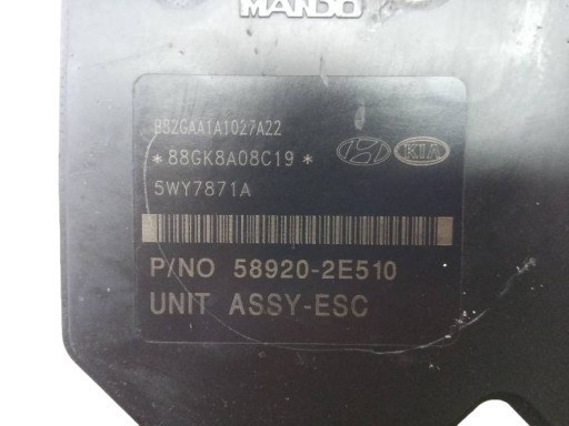 POMPA ABS 58920-2E510 Hyundai Tucson I 2.0 D - 6