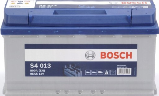 Акумулятор BOSCH S4 013 95AH 800A L - - 1