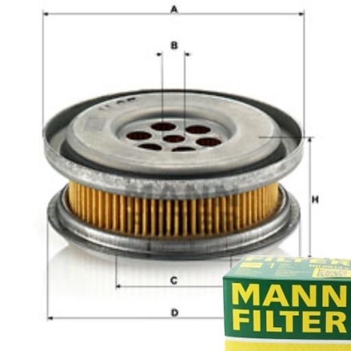 Фильтр сервопривода MANN-FILTER для MERCEDES G AMG 63 65 - 1
