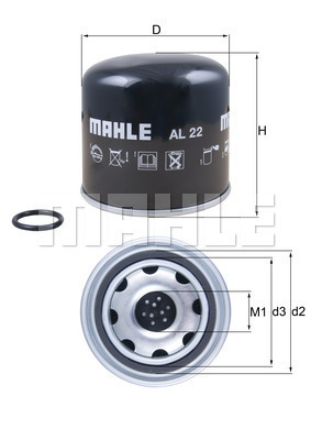 ФИЛЬТР ОСУШИТЕЛЬ ВОЗДУХА DAF LF FT 220 230 250 260 - 2